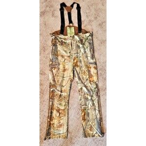 Russell Outdoors L4 APXG2 2 Layer Soft Shell L Pants Suspenders Mossy Oak CAMO